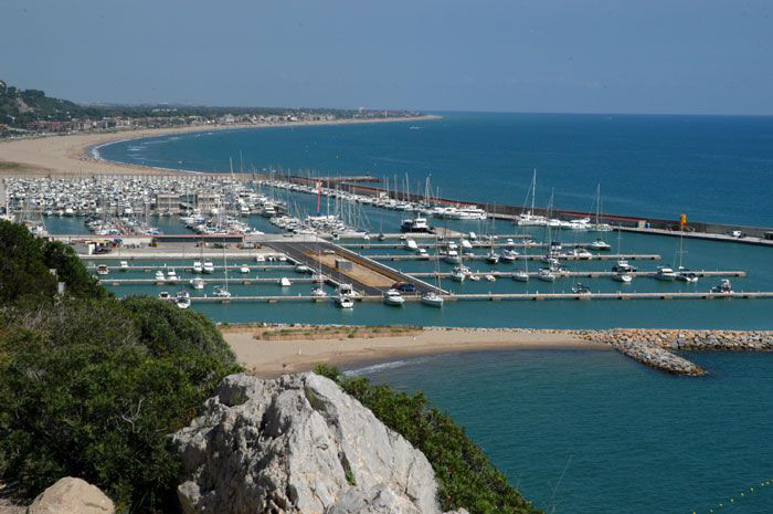puertos deportivos en Sitges