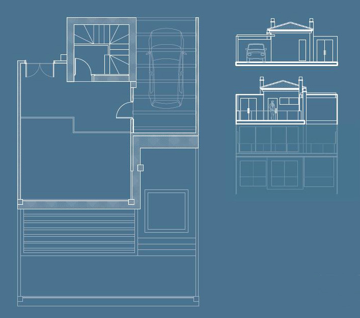 Entrance floor plan