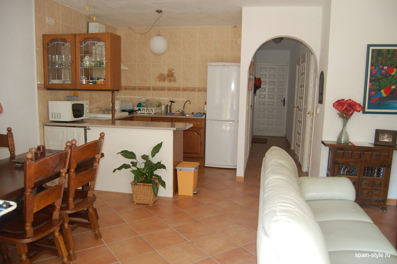 Seaview apartment for sale in Almuñecar, Living room