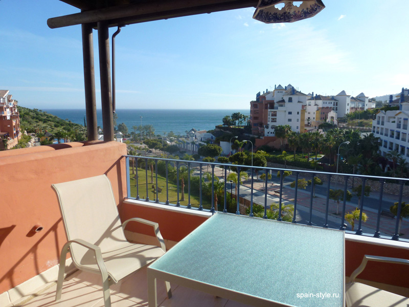 Apartamento Residencial Galera Playa en primera línea, Almuñécar, Vista al mar