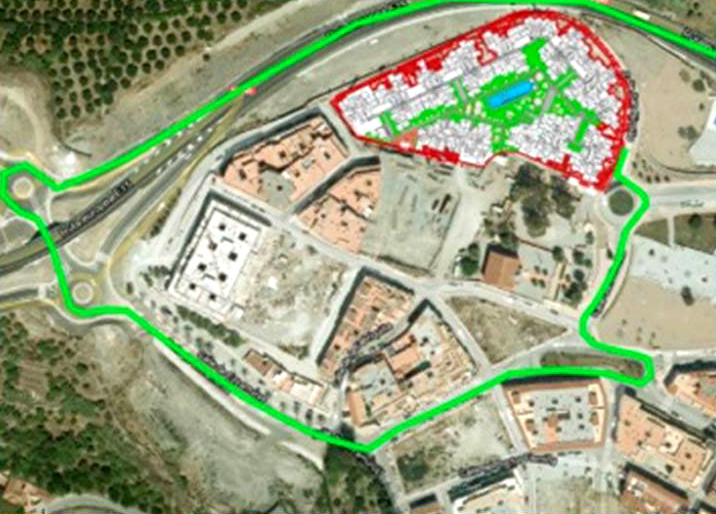  Mapa del Sitio, Apartamentos nuevos en Salobreña, Granada 