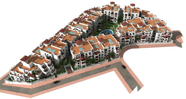 панорама жилого комплекса, Апартаменты от застройщика в Салобрении, Гранада