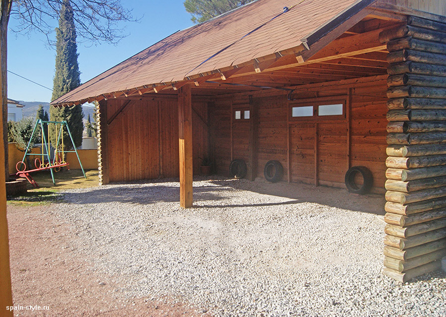 Parking para 8 coches