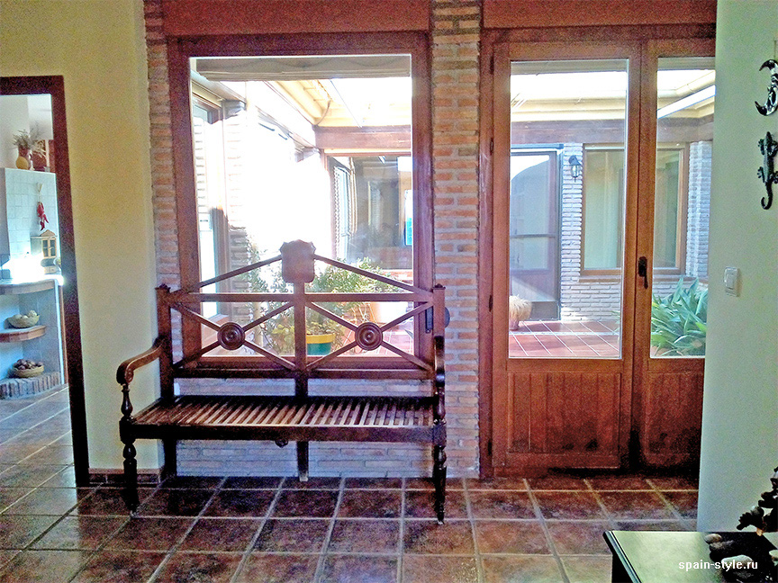 Patio, Country house in Granada with a tourist accommodation business 