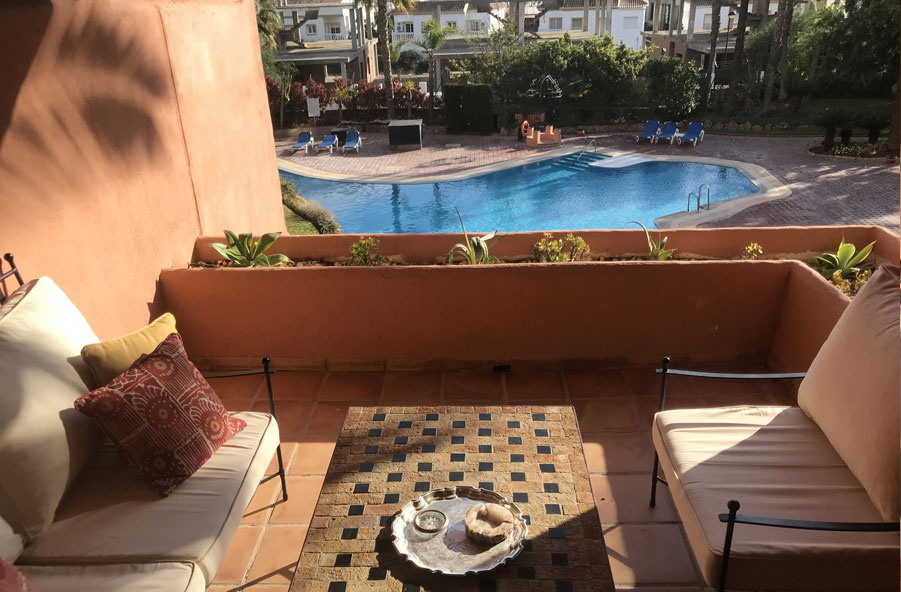 Apartment for rent in Marbella, Golden Mile
