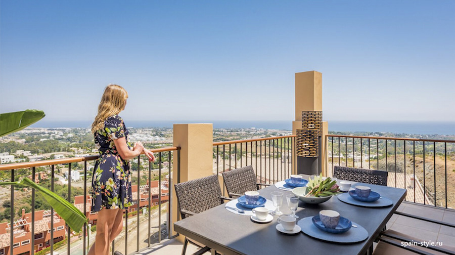 Seaview terrace, Apartments and Penthouses direct from Developer in Benahavís  
