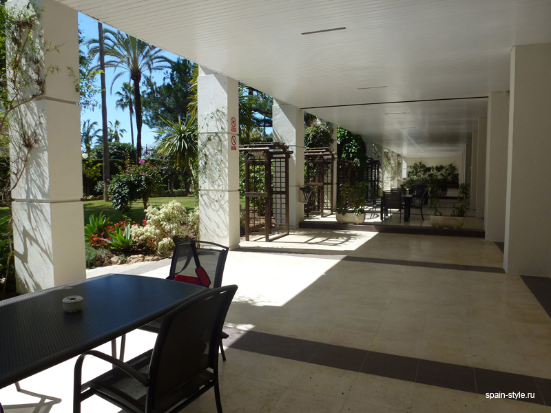 Terraceе, Luxury apartment for sale  in the center of Marbella