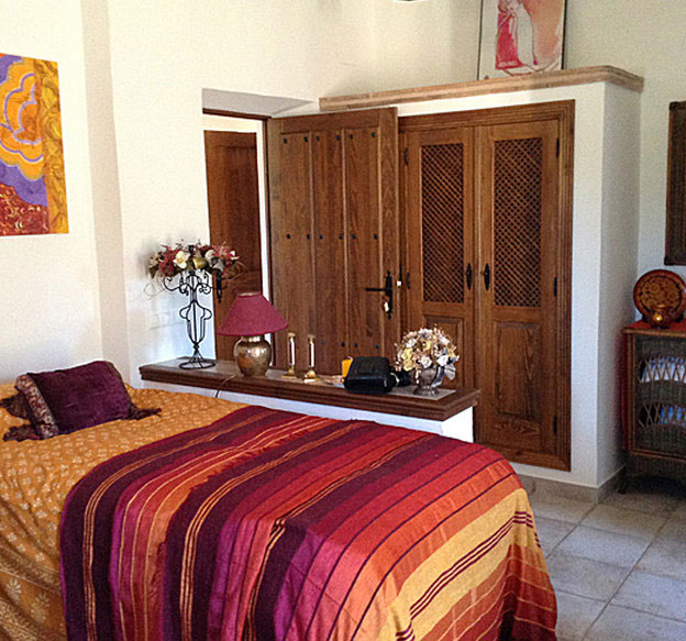 Dormitorio en  los apartamentos para invitados, Mansion de lujo en Granada