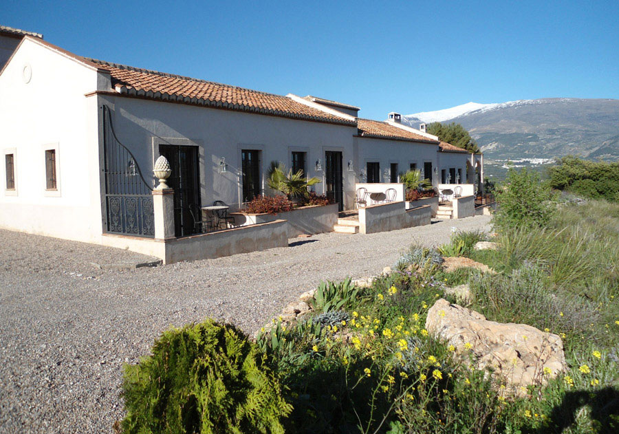 Терраса, апартаменты для гостей, Эксклюзивное поместье в Испании на юге Гранады