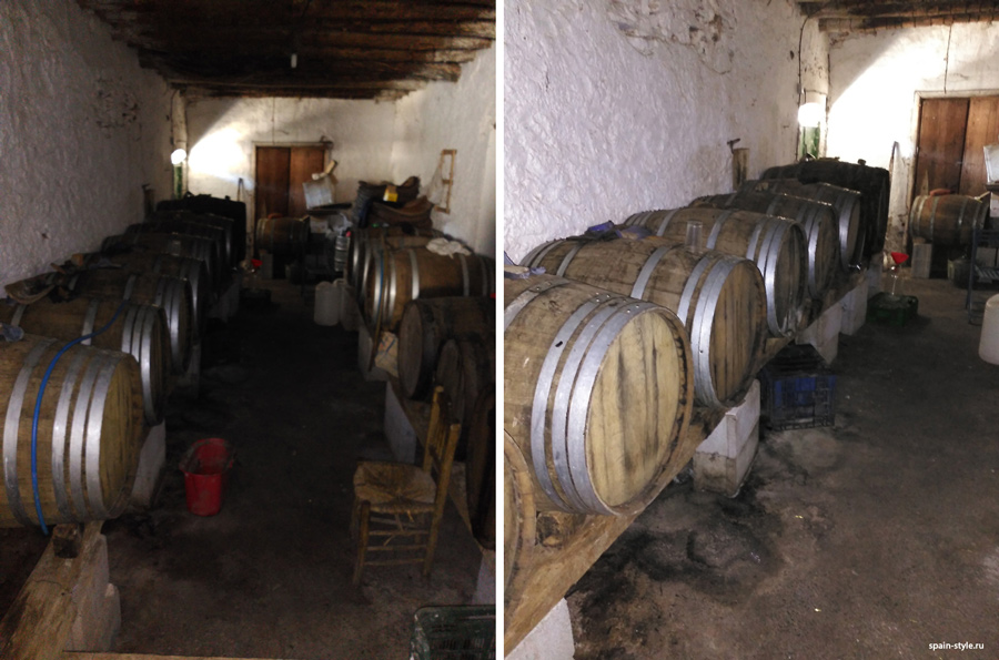 Винодельня, дубовые бочки, Оливковая мельница и бодега в горах Гранады рядом с пляжем 