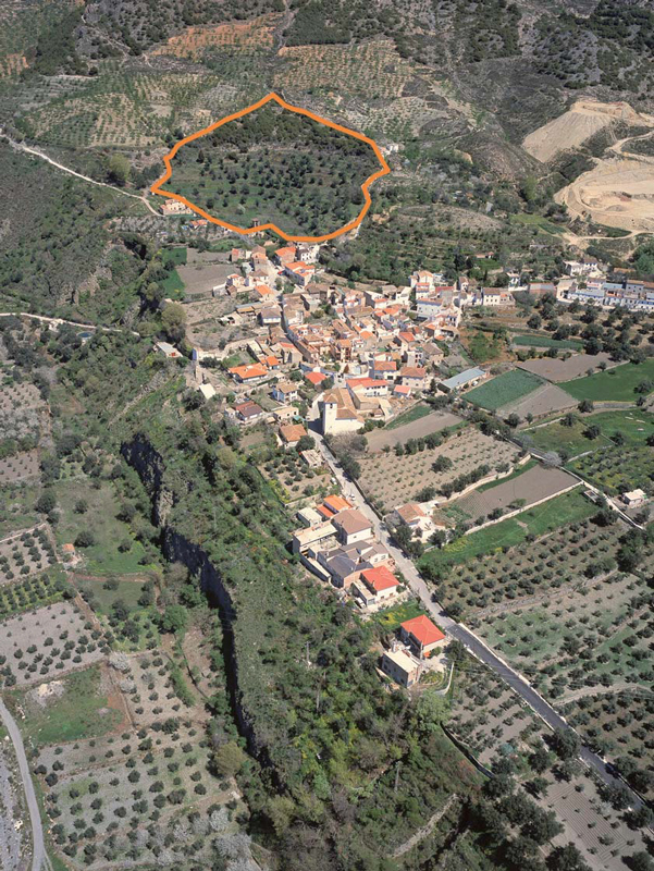 Ubicación en el mapa,  Solar urbano con proyecto  en Provincia de Granada, Valle de Lecrín  