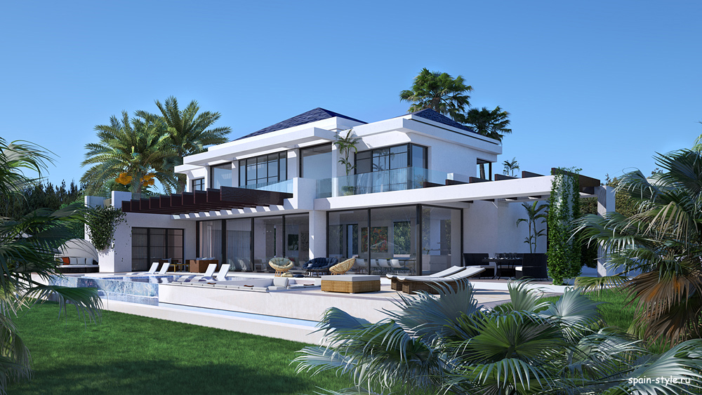 Modern  new  villa for sale in  Benahavis