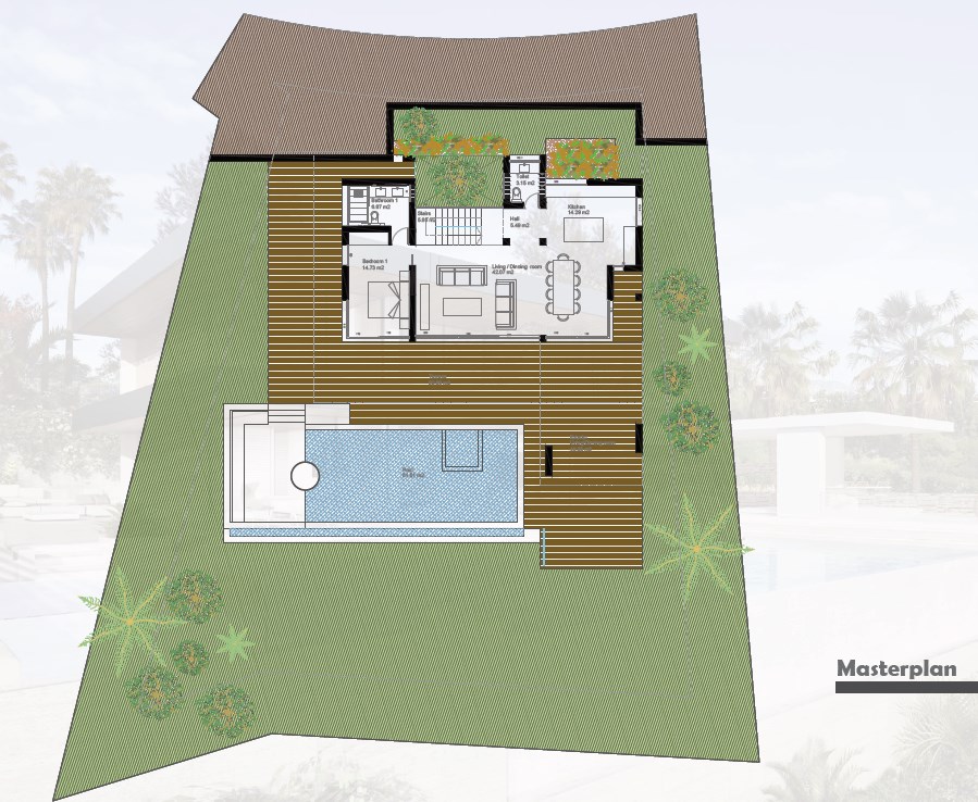 Masterplan, Nuevo Chalet Los Almendros Gated en Benahavís