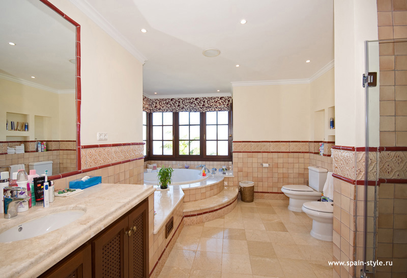 Ванная комната, Эксклюзивная вилла в Ла Загалета в Марбелье