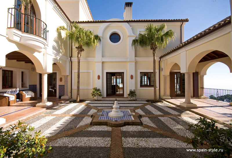 Patio, Villa de lujo en La Zagaleta,  Marbella