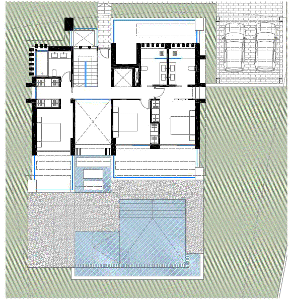   El plano de la planta segunda