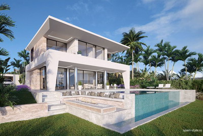 Chalet sobre el plano en Manilva