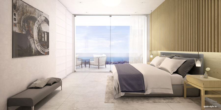 Bedroom,   New luxury villas in Mijas 