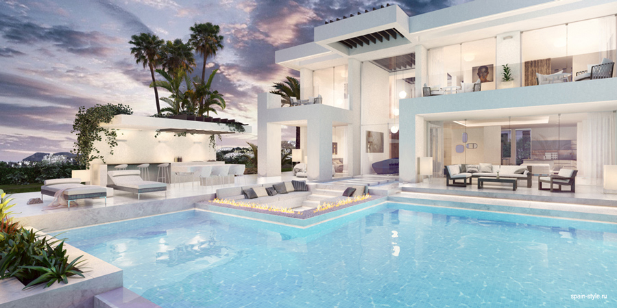 Pool, New luxury villas in Mijas 