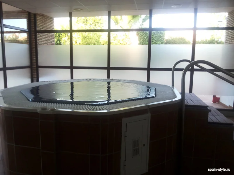 Jacuzzi en el club