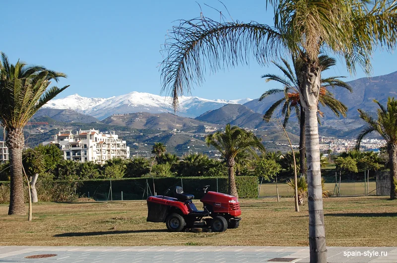 Urbanización, vistas a la montaña