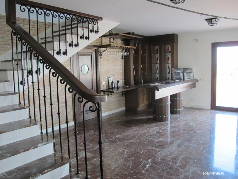 Sala de catas de la bodega