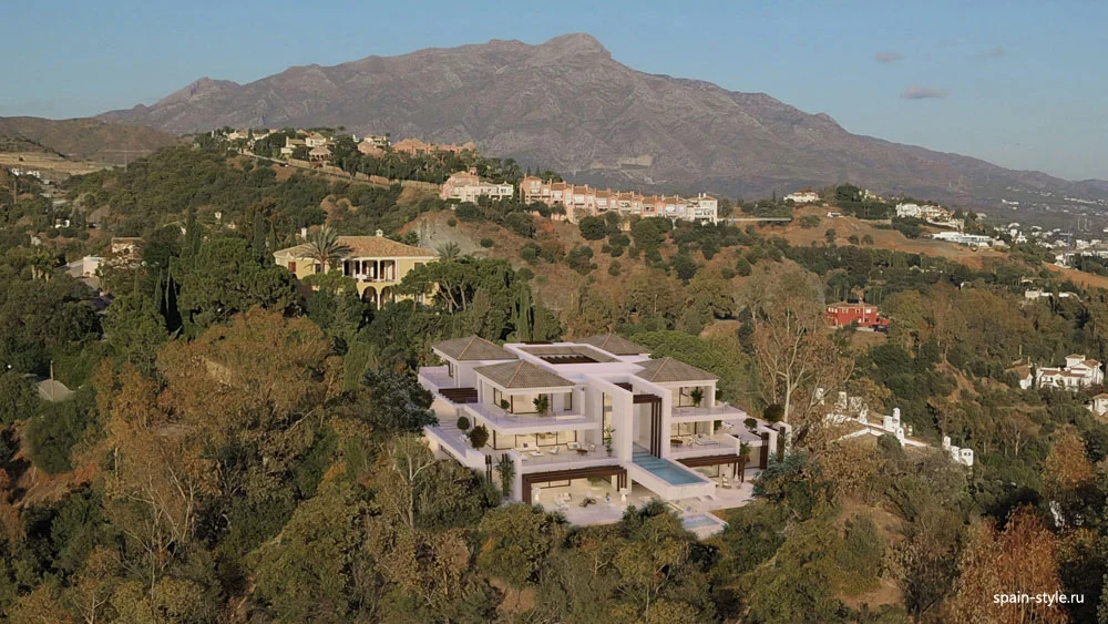 Vista de la zona