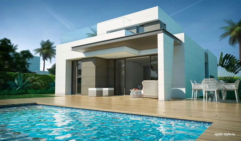 Villas de la promotora en Torre del Mar