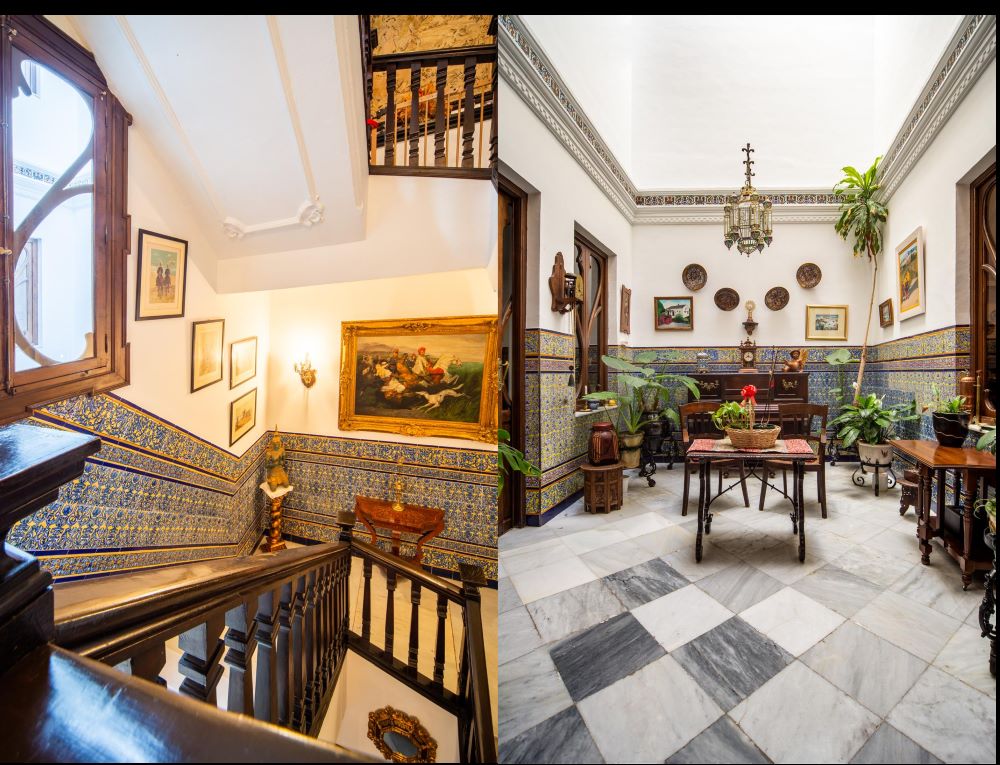 Primera planta y escalera