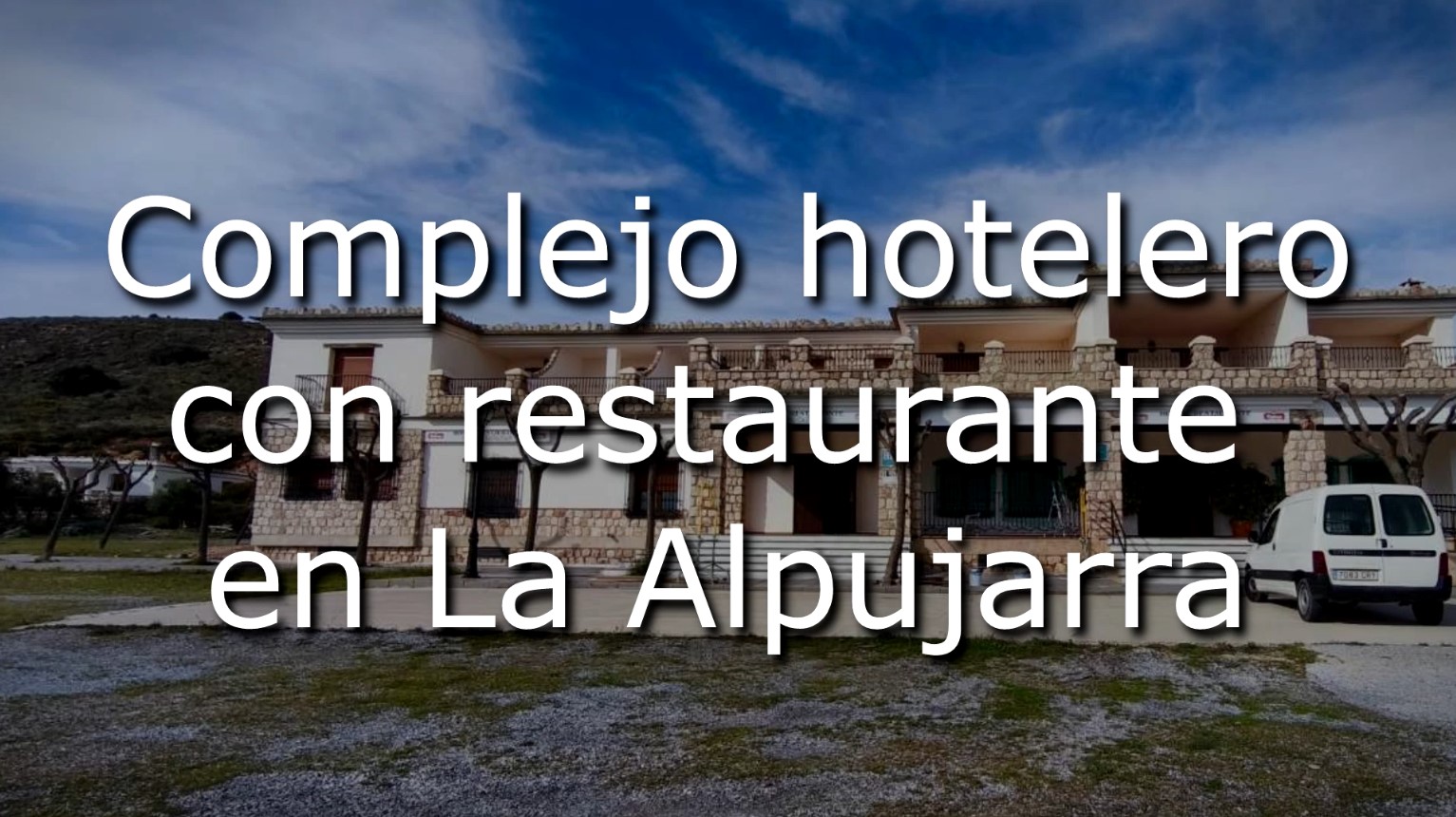 Invertir en un hotel con restaurante en la Alpujarra: rentabilidad del 28% en 2025